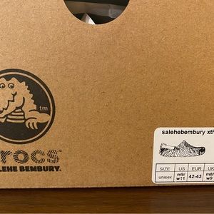 Crocs Salehe Bembury Pollex Kuwata size 9 new in box